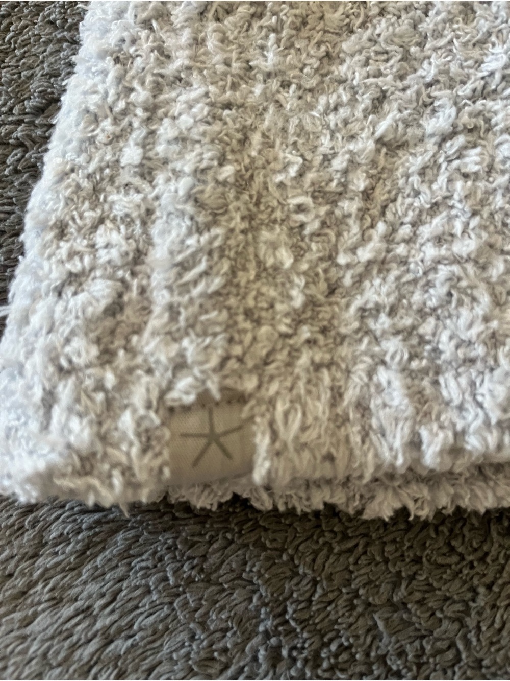 Cozy Barefoot Dreams Pom-Pom Beanie - Baby Blue - Picture 2 of 2